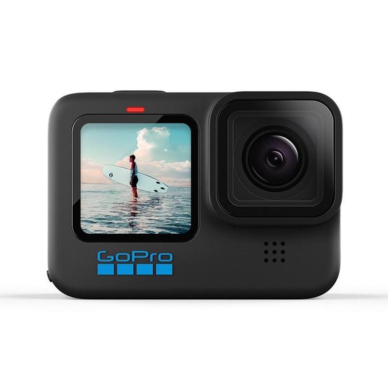 GoPro HERO10 BLACK一式 Câmera GoPro HERO 10 Black, Transmissão 1080p, Controle por Voz